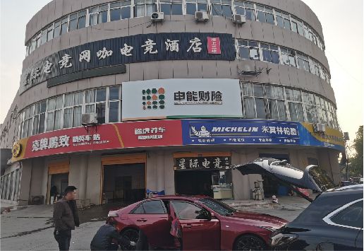寻乌铝塑板门头